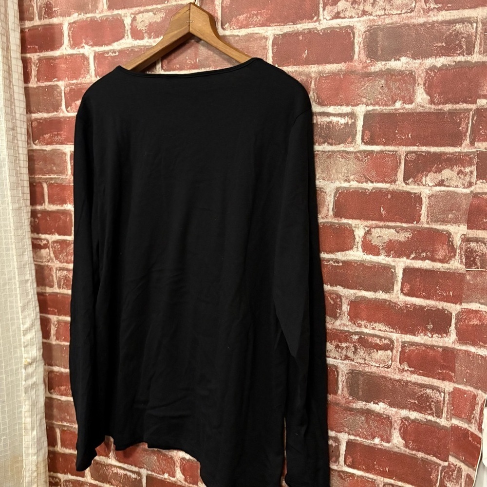Kim Rogers Black Noel Embellished Top - Picture 5 of 5